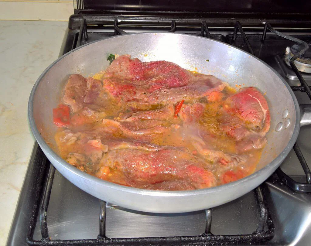 Carne alla marinara